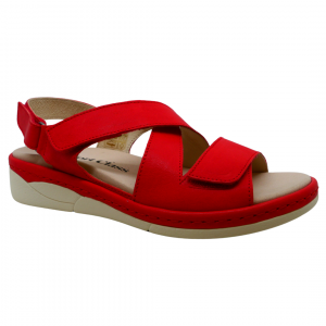 104938 - SANDALIA CON TIRAS CRUZADAS DE VELCRO